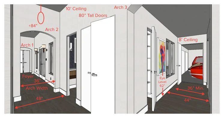 Planning Your Hallway Layout: Measurements, Light, and Flow