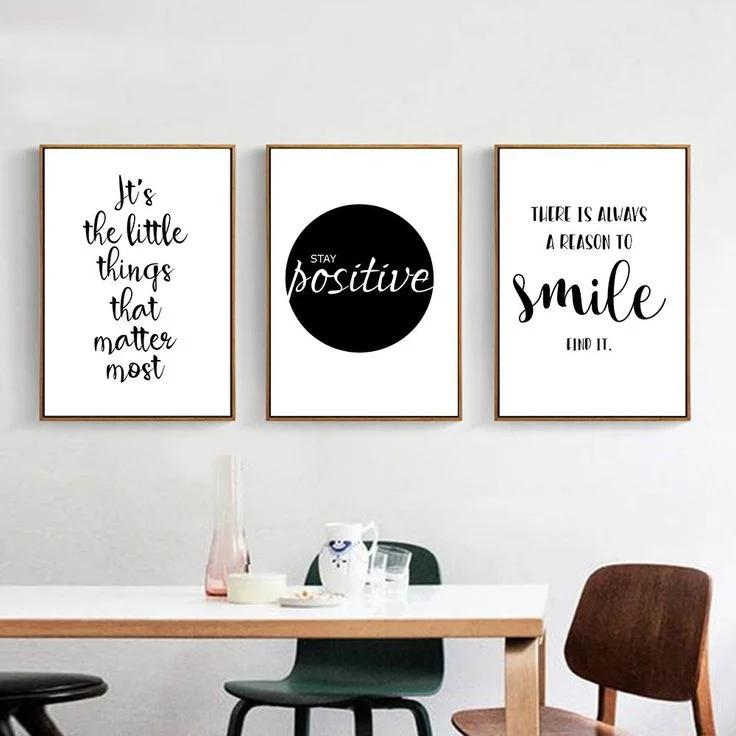 Room‑by‑Room Applications of Wall Décor with Neutral Quote Prints