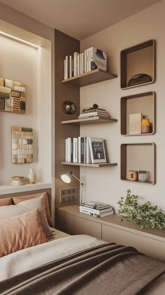 Selecting the Perfect Floating Shelf for a Small Bedroom