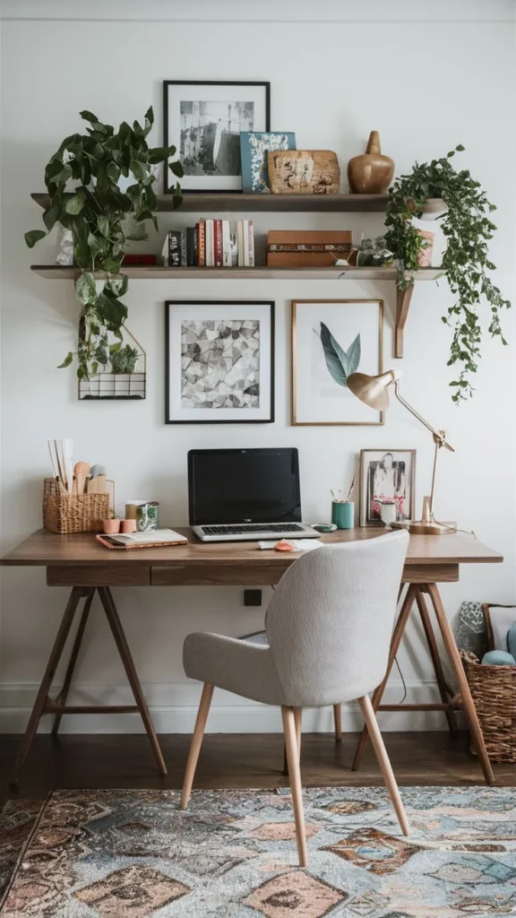 Simple Workspace Decoration Ideas: Color and Mood