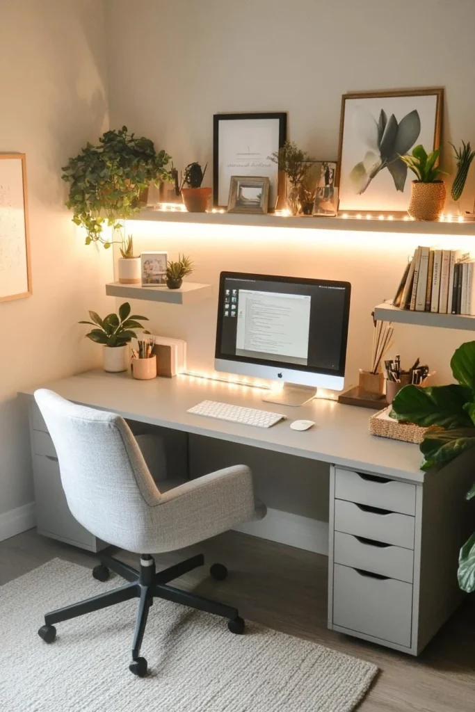 Simple Workspace Decoration Ideas: Lighting Solutions