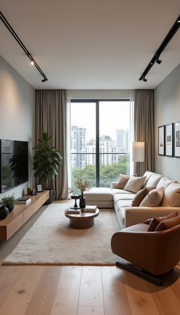 small apartment living room inspiration: selecting space‑saving furniture