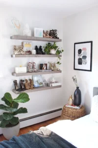 small bedroom floating shelf décor: Why It Works for Compact Spaces