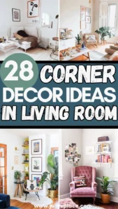 small living room corner décor ideas: Maximize Vertical Space