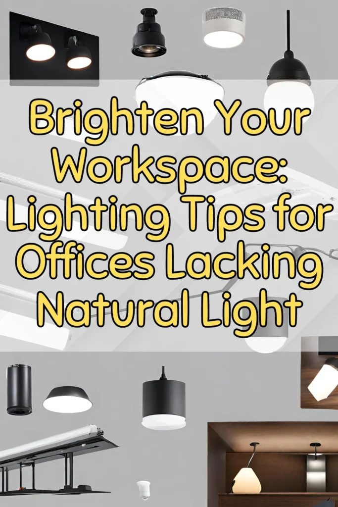 small workspace lighting inspiration: Choosing the Right Light Fixtures