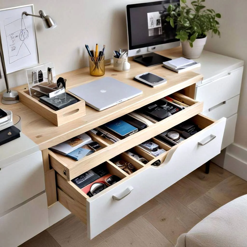 Smart Storage Solutions in Small Home Office Design Ideas