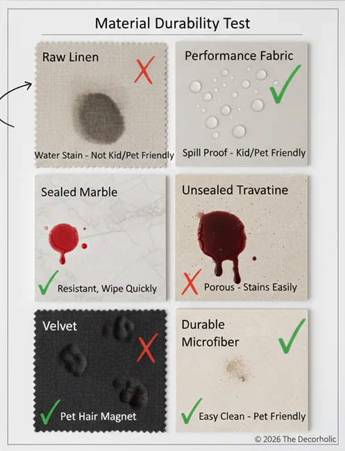 Stain Resistance, Durability, and Maintenance