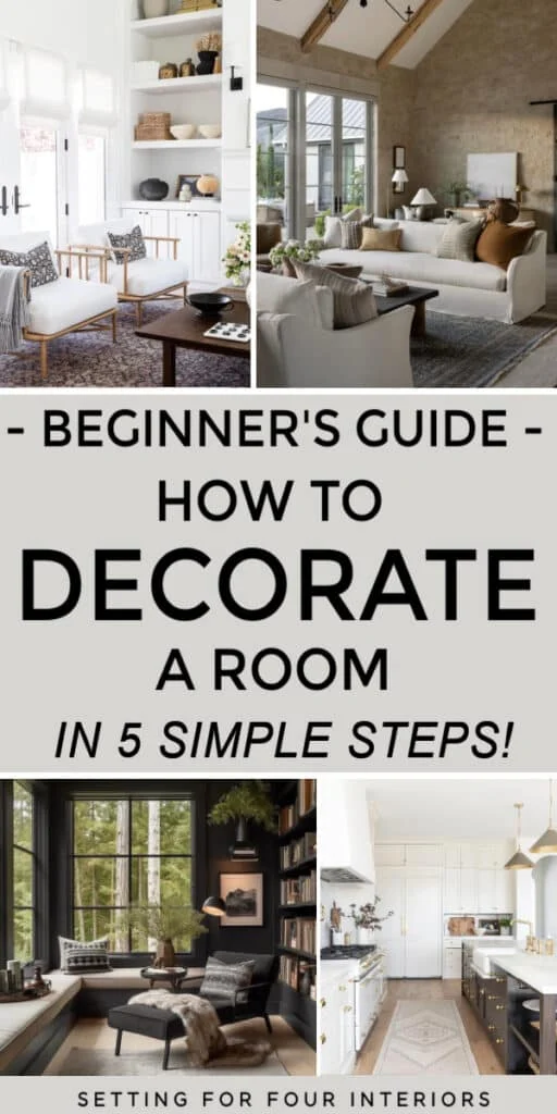 Step‑by‑step guide on how to decorate your new construction home