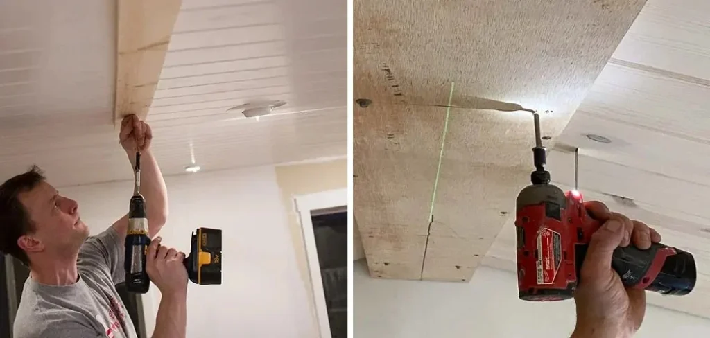 Step‑by‑Step Process: How to Safely Drill Through Joists in a Finished Ceiling