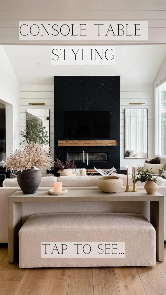 Strategic Placement: Where to Position Your Console Table