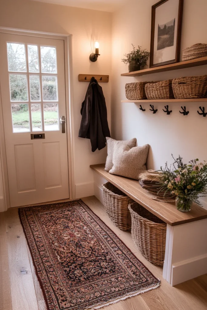 Styling the Hallway with Woven Rugs