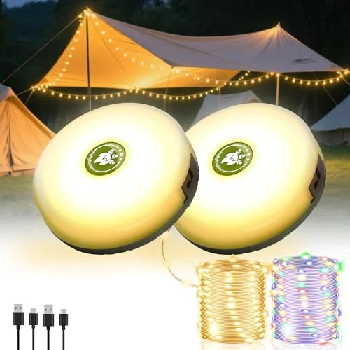 Top 5 Picks of the Best Camping String Lights Lighting Up Your Outdoor Adventures