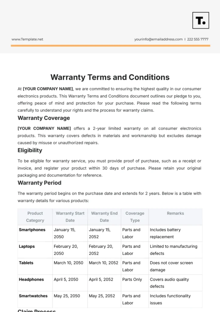 Understanding Common Warranty Terms and Conditions
