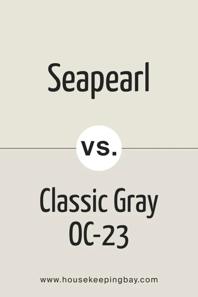 Understanding the Color Profiles: seapearl vs classic gray