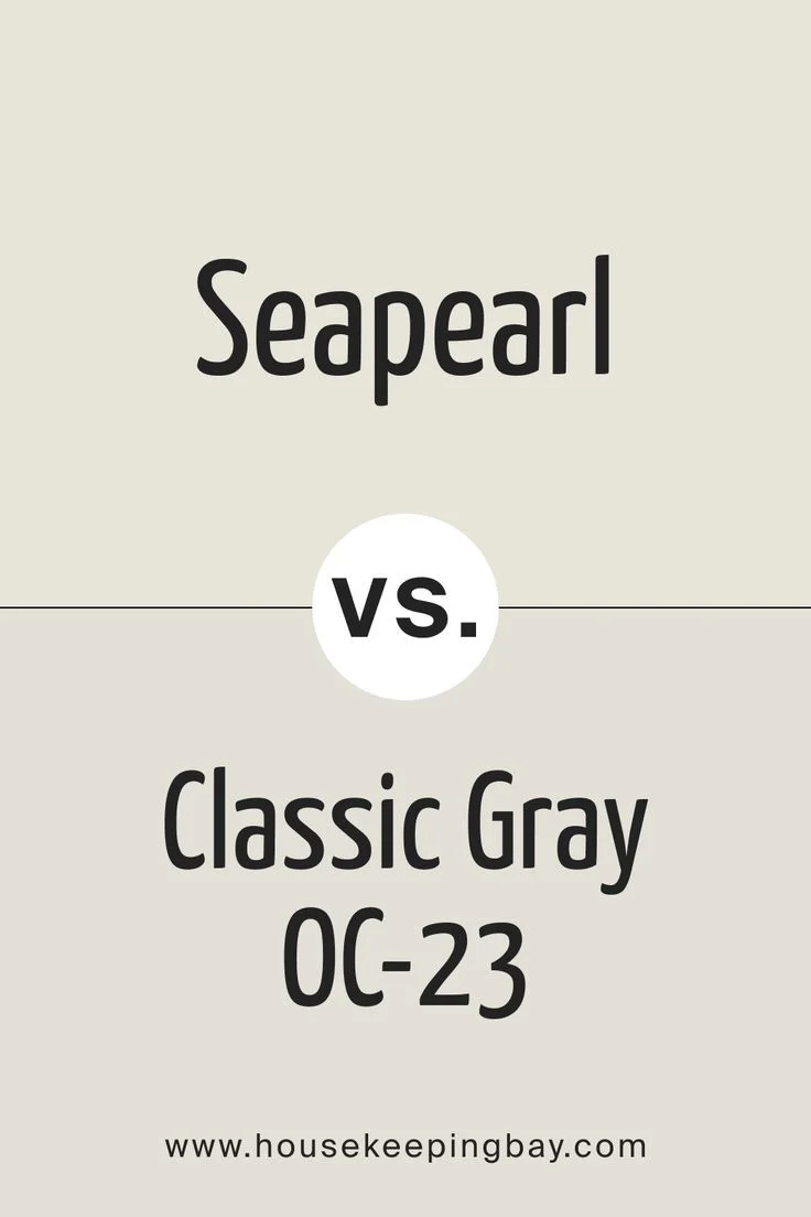 Understanding the Color Profiles: seapearl vs classic gray