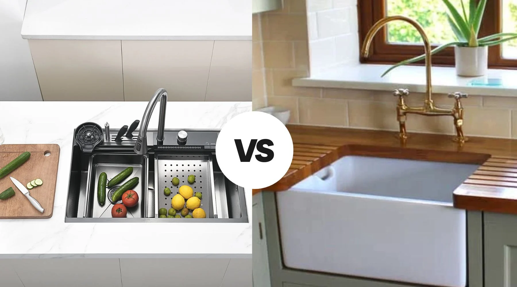 Understanding the Core Differences: Farmhouse Sink vs Undermount