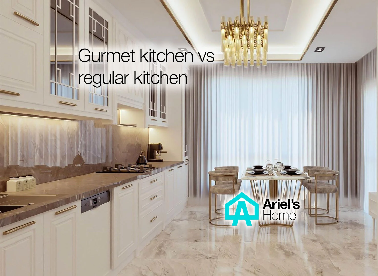 Understanding the Core Differences of Gourmet Kitchen vs Regular Kitchen