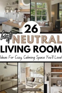 Understanding the Psychology Behind Calming Neutral Living Spaces