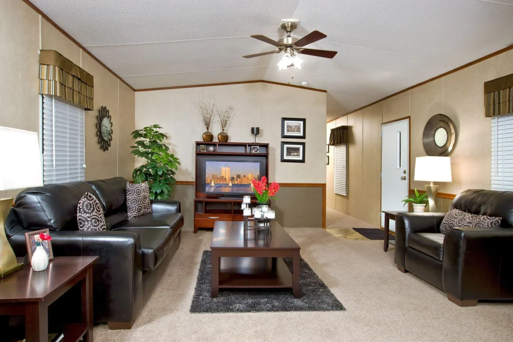 Understanding the Space: how to decorate a mobile home living room