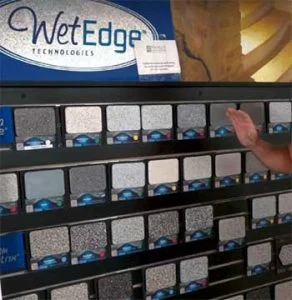 Understanding wet edge vs pebble tec