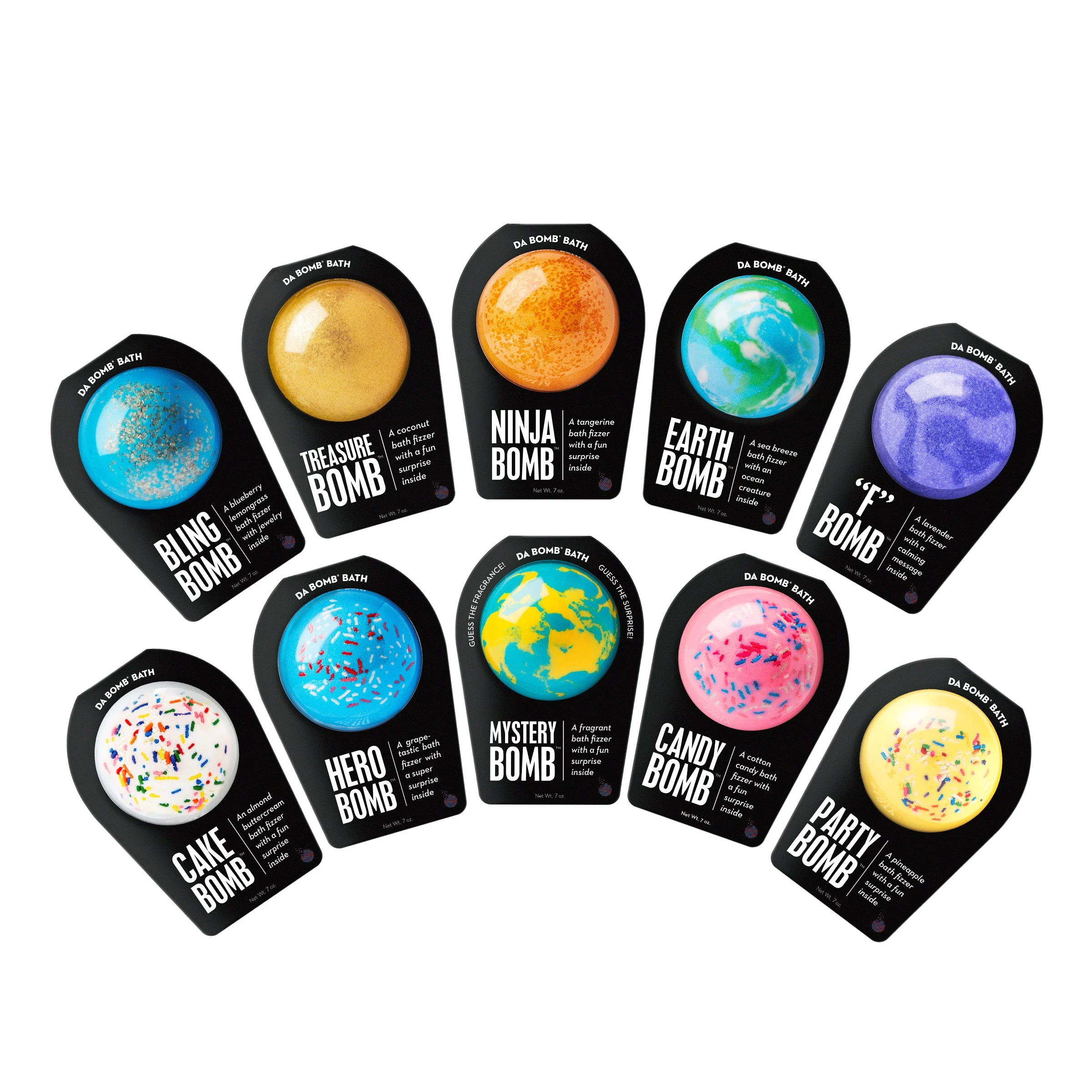 unveiling the ingredients inside da bomb bath bombs – core components