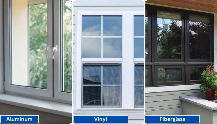 Vinyl vs Fiberglass vs Aluminum Windows: Key Differences at a Glance