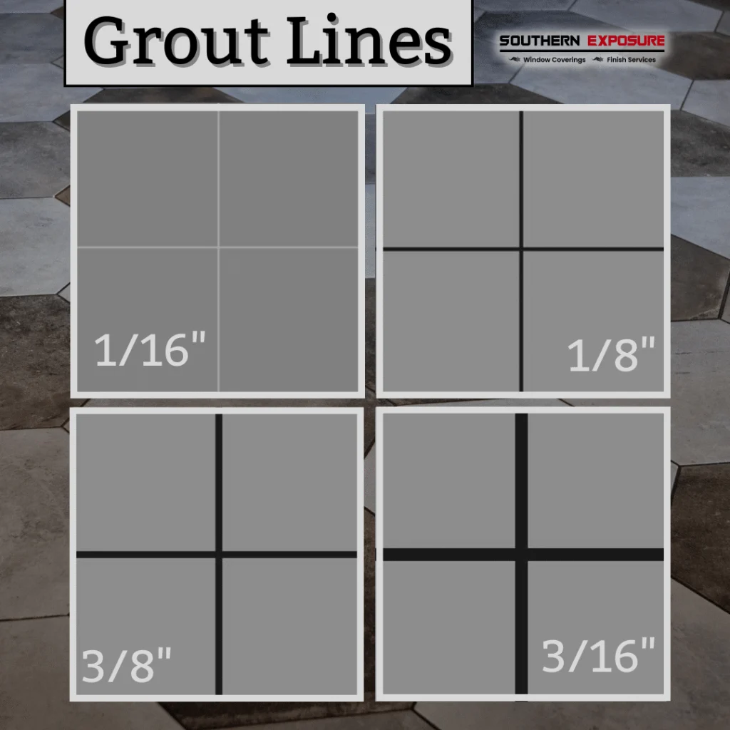 Visual Impact: When to Choose a 3 16 Grout Line