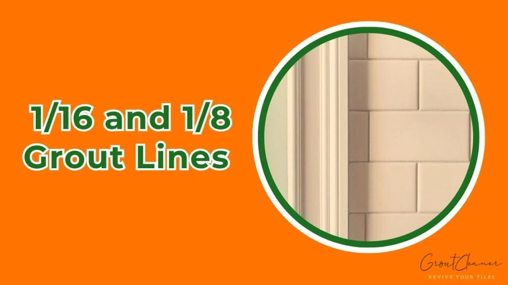 Visual Impact: When to Opt for a 1 8 Grout Line
