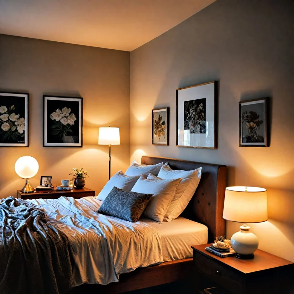 Warm bedroom lighting design ideas: Layered Lighting Basics