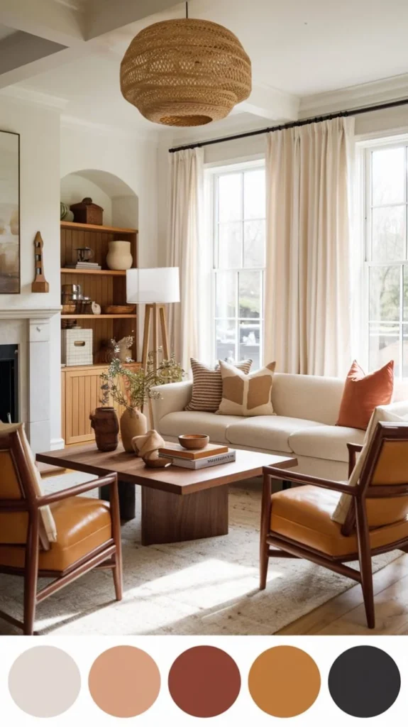 Warm Living Room Design Ideas: Color Palette Foundations