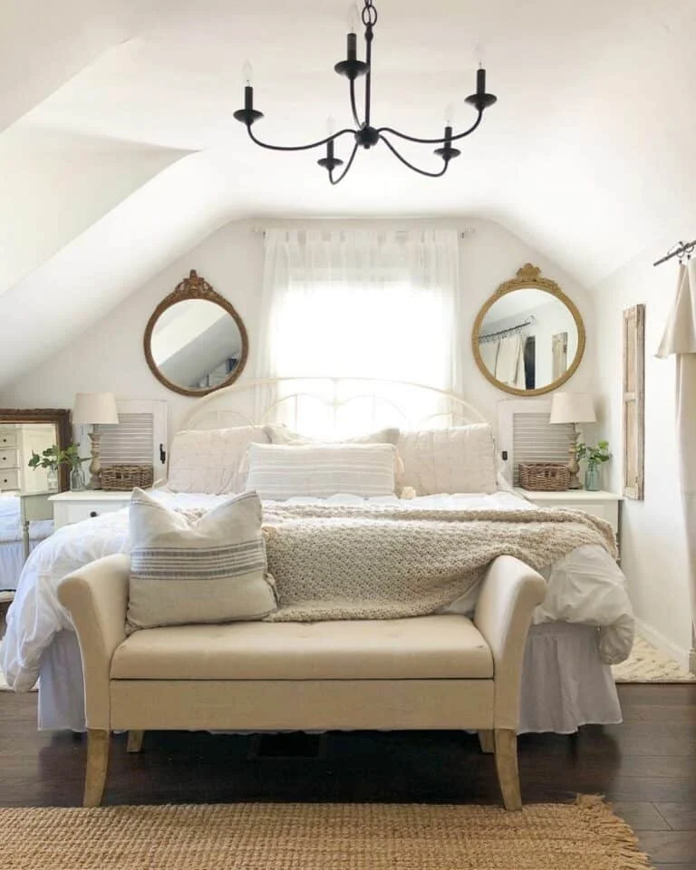 Why Bedroom Décor with Wood Frame Mirrors Elevates Any Space