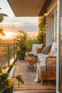 Why Choose Balcony Décor with Neutral Cushions?