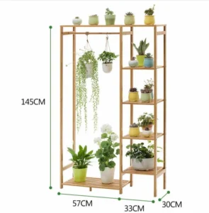 Why Choose Wooden Plant Shelves for Balcony Décor