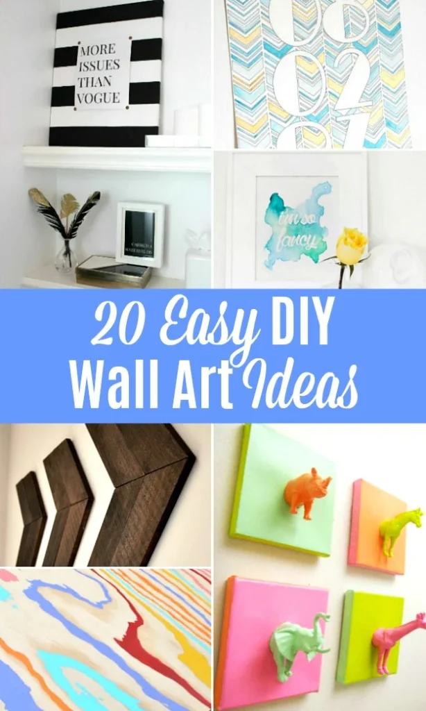 Why DIY Simple Wall Art Projects Work for Every Home