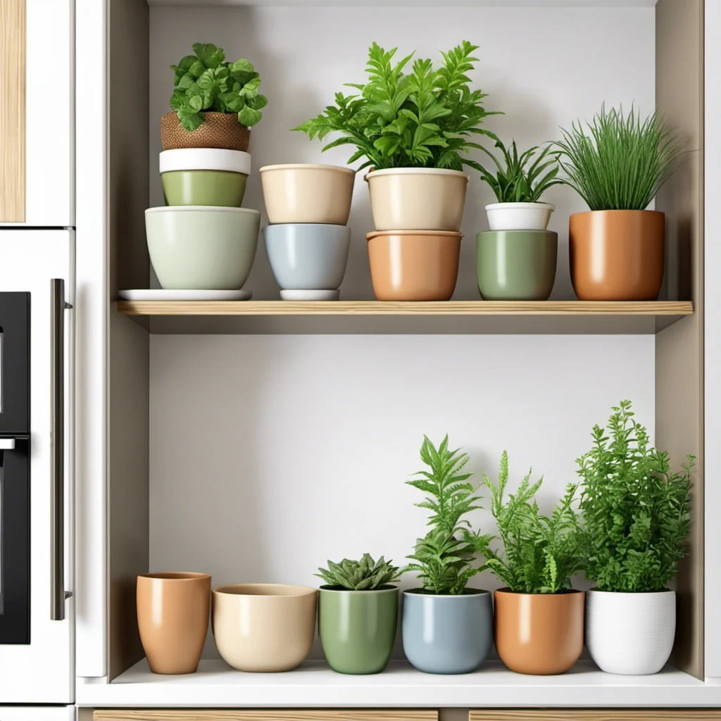 Why kitchen décor with small plant pots works in any style