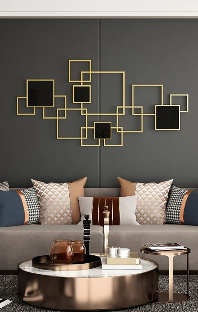 Why modern wall décor with metal frames works in contemporary homes